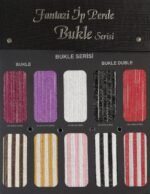 Bukle Zincir Serisi Simli İp Perde - Görsel 17