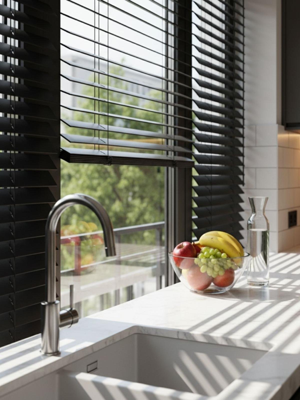 ahşap jaluzi (4) 50mm Ahşap Jaluzi Perde - Görsel 1