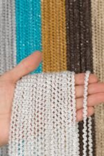 Bukle Zincir Serisi Simli İp Perde - Görsel 4