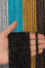 Bukle Zincir Serisi Simli İp Perde - Görsel 7