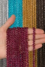 Bukle Zincir Serisi Simli İp Perde - Görsel 2