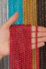 Bukle Zincir Serisi Simli İp Perde - Görsel 8