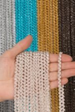 Bukle Zincir Serisi Simli İp Perde - Görsel 14