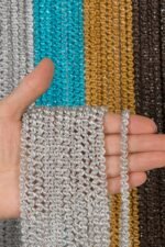 Bukle Zincir Serisi Simli İp Perde - Görsel 3