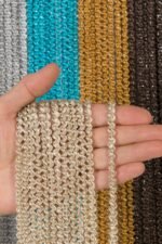 Bukle Zincir Serisi Simli İp Perde - Görsel 13