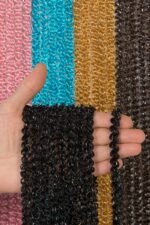 Bukle Duble Zincir Serisi Simli İp Perde - Görsel 8