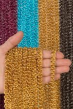 Bukle Duble Zincir Serisi Simli İp Perde - Görsel 16