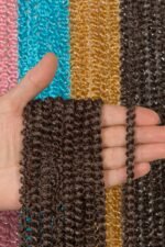 Bukle Duble Zincir Serisi Simli İp Perde - Görsel 9