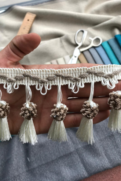 samba saçak perde püskülü