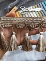 samba saçak perde püskülü