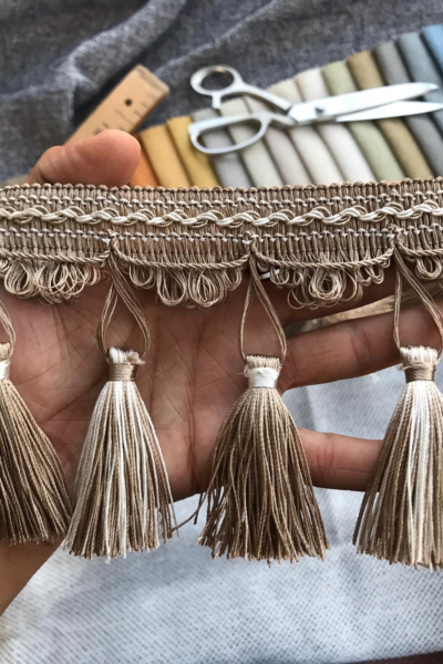 samba saçak perde püskülü