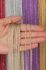 Kalın Zincir Serisi Simli İp Perde - Görsel 9