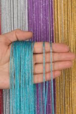 Kalın Zincir Serisi Simli İp Perde - Görsel 7