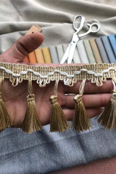 samba saçak perde püskülü