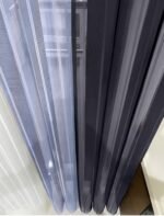 Lacivert - Mavi - Beyaz Tül Dikey Perde - Görsel 2