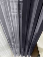 Gri - Beyaz Tül Dikey Perde - Görsel 2