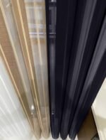 Açık Kahve - Beyaz - Lacivert Tül Dikey Perde - Görsel 2