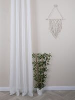 Doğal Keten Tül Perde - Görsel 4