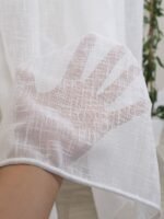 Doğal Keten Tül Perde - Görsel 2