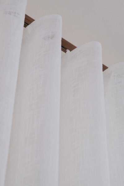Doğal Keten Tül Perde