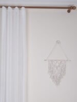 Simli Foldet Tül Perde - Görsel 7