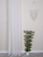 Simli Foldet Tül Perde - Görsel 5