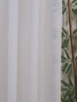 Simli Foldet Tül Perde - Görsel 4